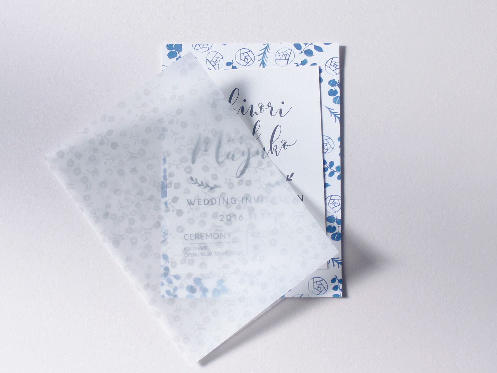 personal<br>wedding invitation2016